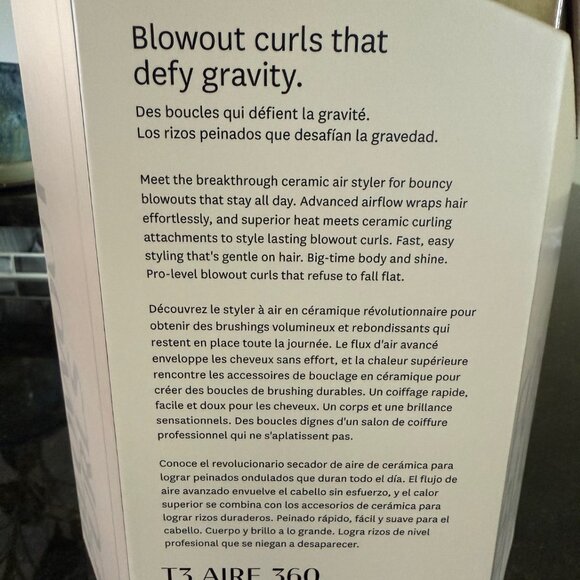T3 Aire 360 Ceramic Air Styler Blowout Kit (EUC) - Picture 4 of 8